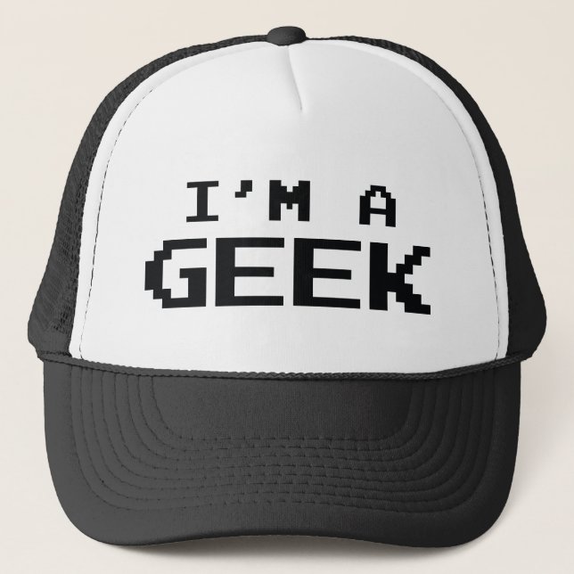 Casquette Je suis un Geek café Mug (Devant)