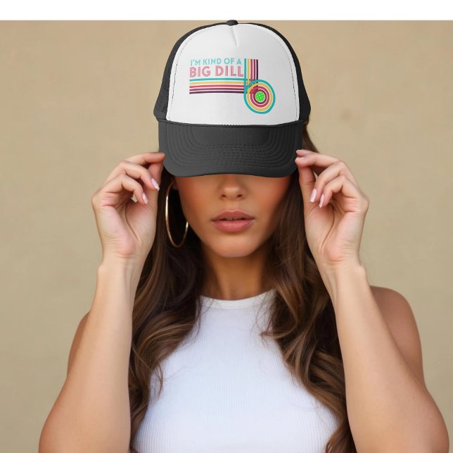 Casquette Je suis un genre de Big Dill Funny Pickleball (Créateur téléchargé)