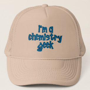 Casquette Je suis UN TEXTE de GEEK de CHIMIE