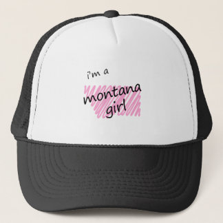 Casquette Je suis une fille du Montana