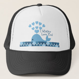 Casquette Je T'Aime Whaley ! Bleu
