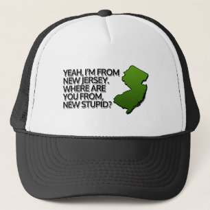 Casquette Je viens du New Jersey.