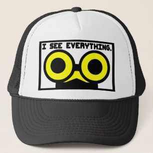 Casquette Je vois tout. Créature