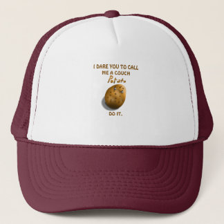 Casquette Je vous défie de m'appeler une patate de canapé dr