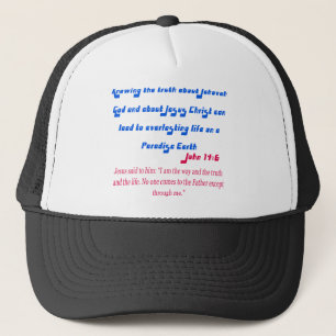 Casquette Jehovah's Witness John14-6