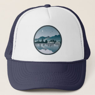 Casquette Jenny Lake Grand Teton National Park Réflexion