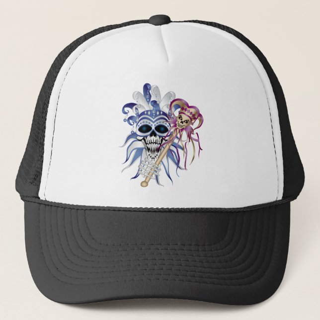Casquette Jester Skull (Devant)