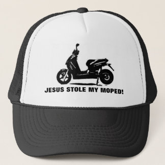 CASQUETTE JÉSUS A VOLÉ MON VÉLOMOTEUR !