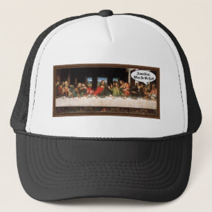 Casquette Jésus Christ Quand Mangeons-Nous ? - Drôle Dernier