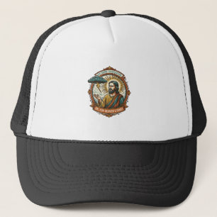 Casquette Jésus contrarié Nuage de pluie sombre Foudre Météo