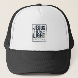 Casquette Jésus Est La Lumière Chemise Chrétienne Vintage