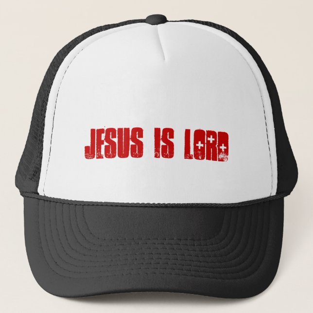 Casquette Jésus est seigneur HAT (Devant)