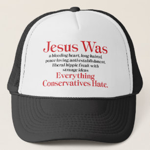 Casquette Jésus était un libéral au cœur tendre - Anti GOP