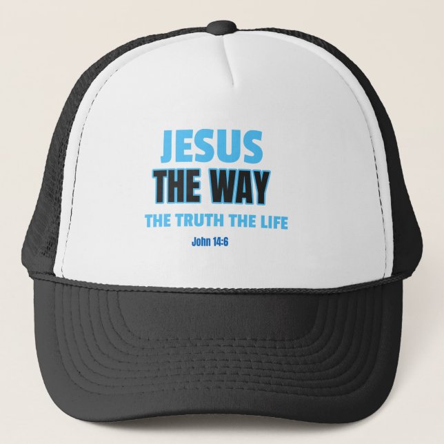 Casquette Jésus La Vérité La Vie (Devant)