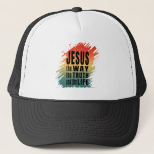 CASQUETTE JÉSUS LE CHEMIN LA VÉRITÉ ET LA VIE