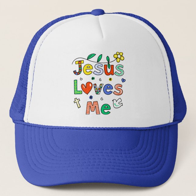 Casquette Jésus m'aime (Devant)
