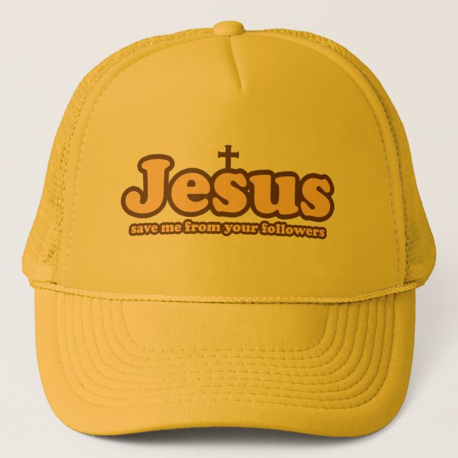 Casquette Jésus me sauve de tes disciples (Devant)