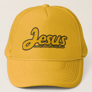 Casquette Jésus n'est pas mon fils, il est mon sauveur