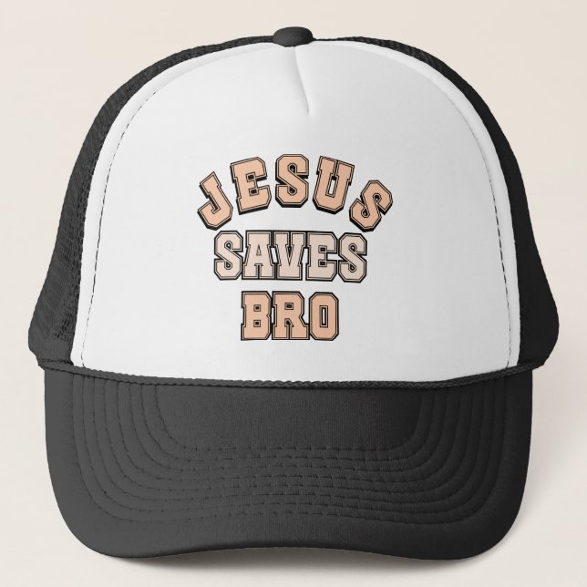 CASQUETTE JESUS SAVES BRO VINTAGE (Devant)