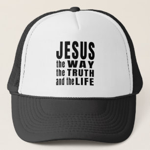 Casquette Jesus the way the truth and the life 