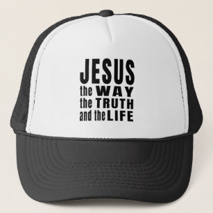 Casquette Jesus the way the truth and the life 