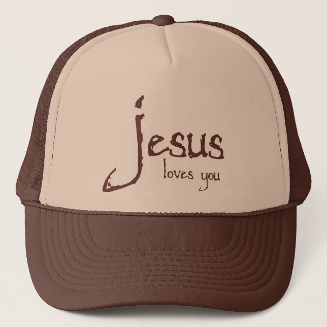 Casquette Jésus vous aime (Devant)