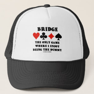 Casquette Jetez un pont sur le seul jeu où j'ai plaisir à