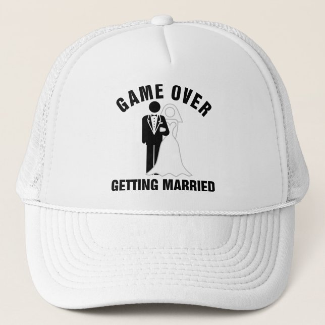 Casquette Jeu au-dessus du mariage (Devant)