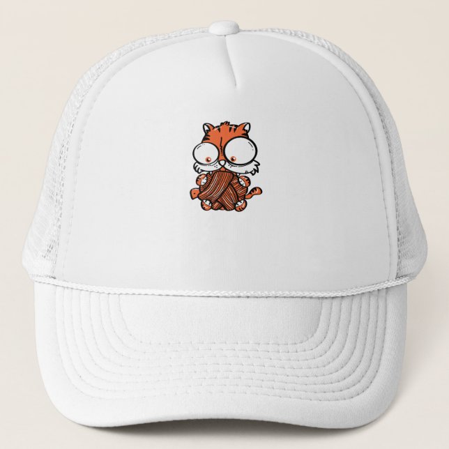 Casquette Jeu de chat (Devant)