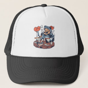 Casquette Jeu de mots drôle sur la nourriture de poulet
