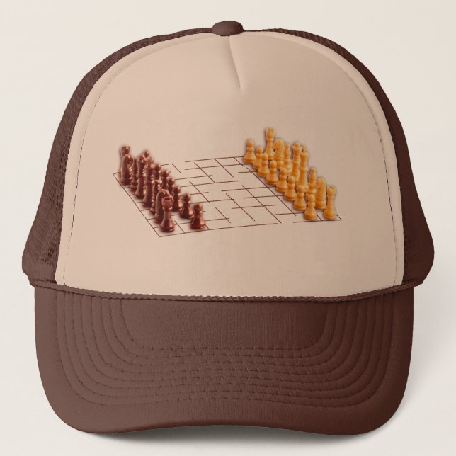 Casquette Jeu d'échecs (Devant)