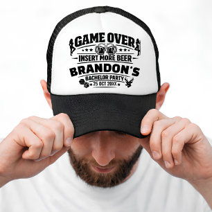 Casquette Jeu drôle de fin de partie pour enterrement de vie