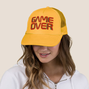 Casquette Jeu sur les jeux style joueur jaune