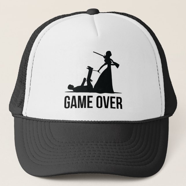 Casquette Jeu terminé - mariage (Devant)