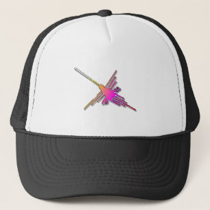 Casquette Jeu Vidéo 8 bits Retro Lignes Nazca Colibri