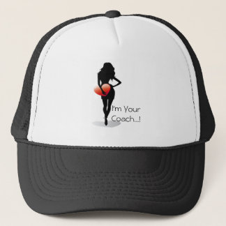 Casquette Jeune fille avec un coeur