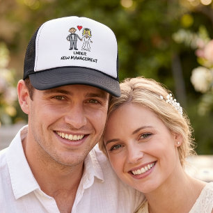 Casquette Jeune Marié sous Nouvelle Direction