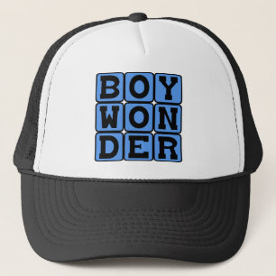 Casquette Jeune prodige, terme masculin affectueux