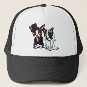 Casquette Jeunes mariés de Boston Terrier