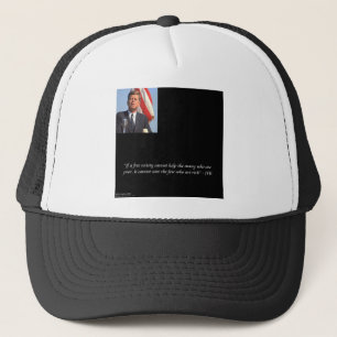 Casquette JFK Saving The Rich & Poor Quote
