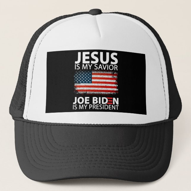 Casquette Joe Biden est mon président (Devant)