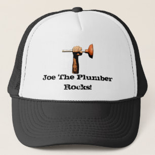 Casquette Joe les roches de plombier !