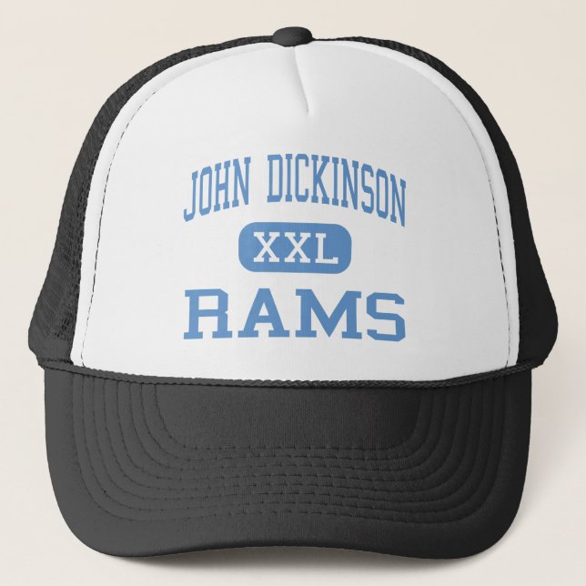 Casquette John Dickinson - RAM - haut - Wilmington Delaware (Devant)