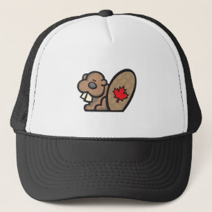 Casquette joli castor canadien