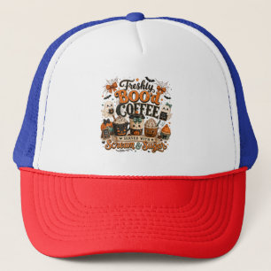 Casquette Joli Fantôme Amoureux de Café Halloween Épouvantab