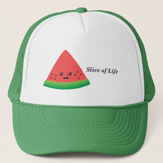 Casquette Joli morceau de pastèque (Devant)