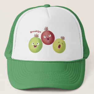 Casquette Joli trio gooseberry chantant dessin animé