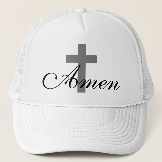 Casquette jolie CROSS + AMEN | (Devant)