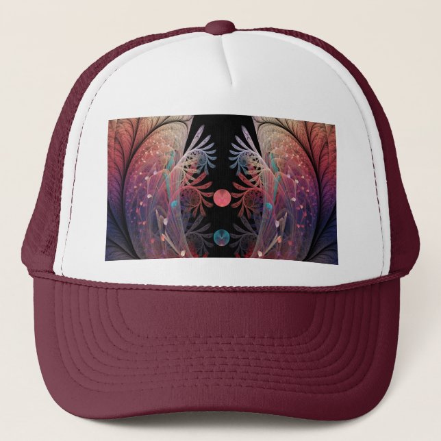 Casquette Jonglage Abstrait Moderne Fantaisie Art Fractal (Devant)
