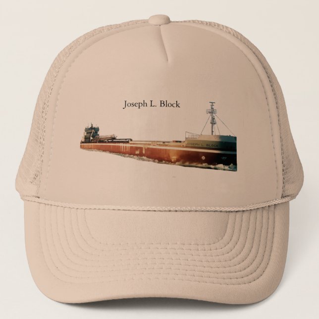 Casquette Joseph L. Blocage chapeau camionneur (Devant)
